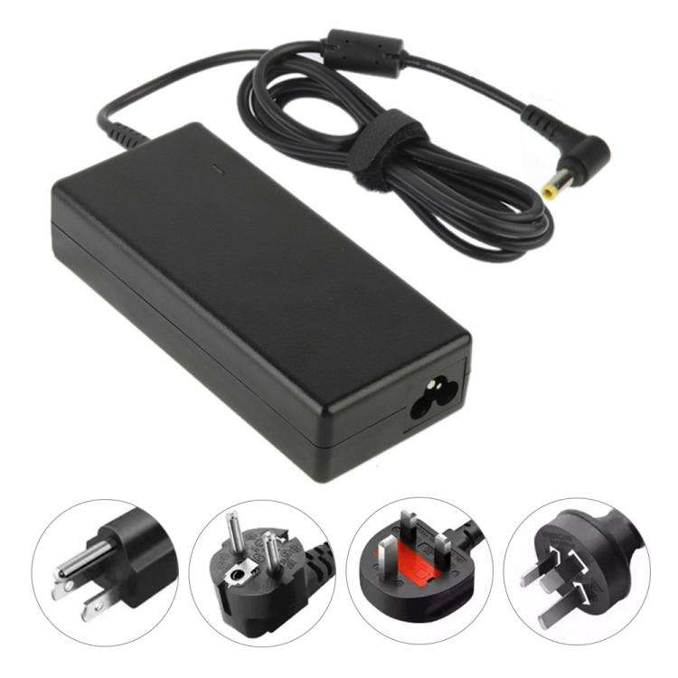 AC 19V 4.74A Power Adapter for HP Laptop, Output Tips: 5.5mm x 2.5mm, 5.5mm x 2.5mm