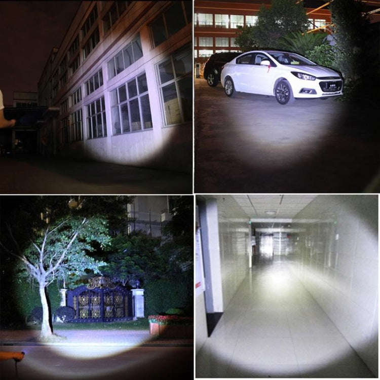 LT-XD White Light LED Flashlight 1800 LM 5-Modes(Black)