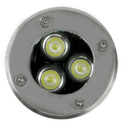 Waterproof 3 LED Light, DC 12V, White Light