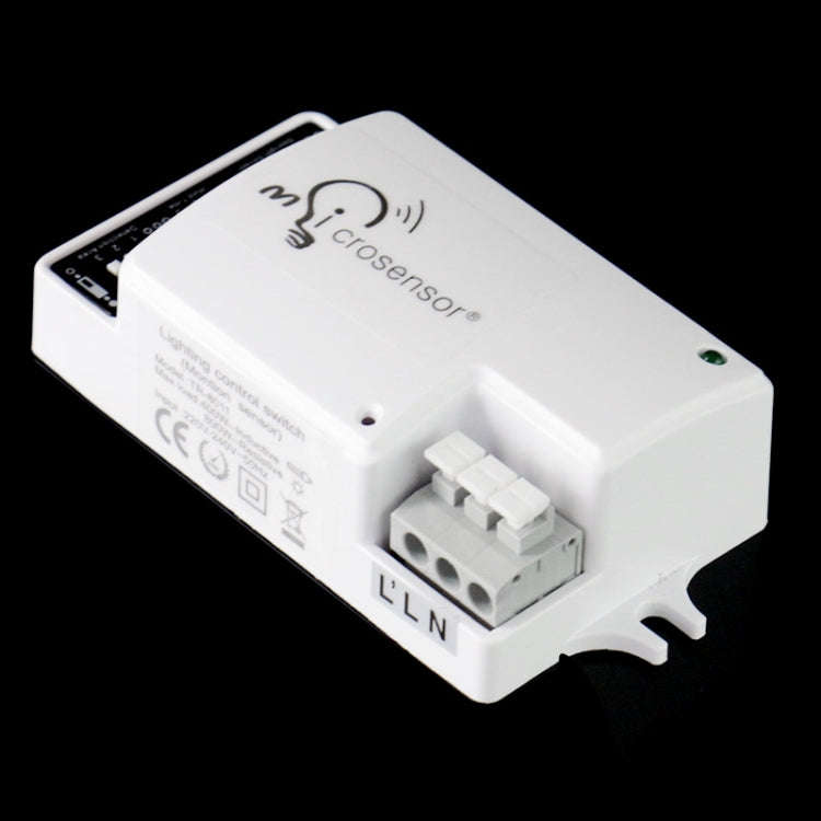 TR-8011 AC 220-240V Light Control Sensor Automatic Light DIP Switch, Detection Range: 10m