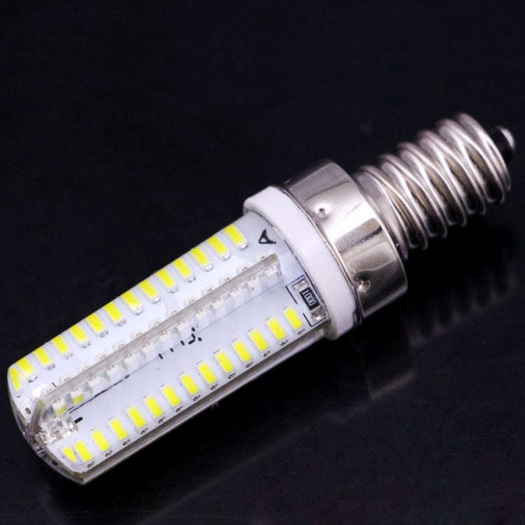 104 LED SMD 3014, White Light, AC 220V, E14 220V White Light, E14 220V Warm White