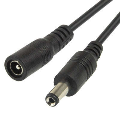 5.5 x 2.1mm DC Power Female Barrel to Male Barrel Connector Cable for LED Light Controller, Lengt...