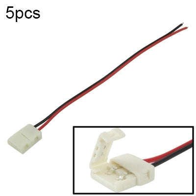 10mm PCB FPC Connector Adapter for SMD 5050 LED Stripe Light, Length: 16cm, Length: 16cm