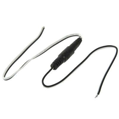 5.5 x 2.1mm DC Power Extension Cable for LED Light Controller, Length: 40cm