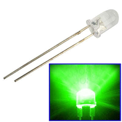 1000 PCS 5mm Water Clear LED Lamp