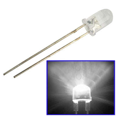 1000 PCS 5mm Water Clear LED Lamp