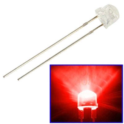 1000 PCS 5mm Straw Hat LED Lamp