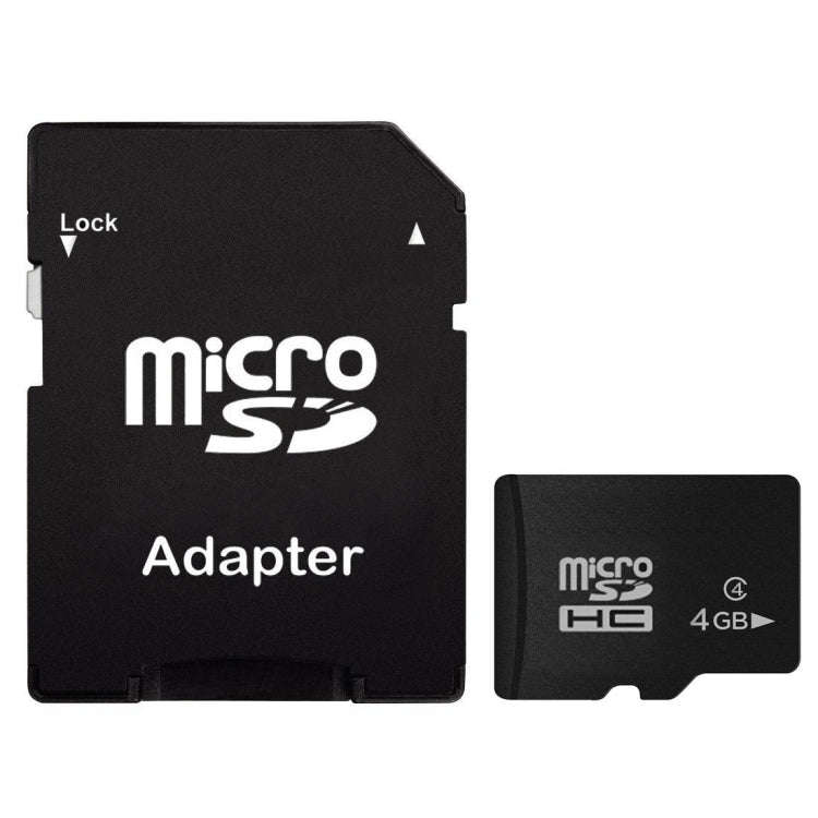 4GB High Speed Class 10 Micro SD(TF) Memory Card from Taiwan, Write: 8mb/s, Read: 12mb/s (100% Re...