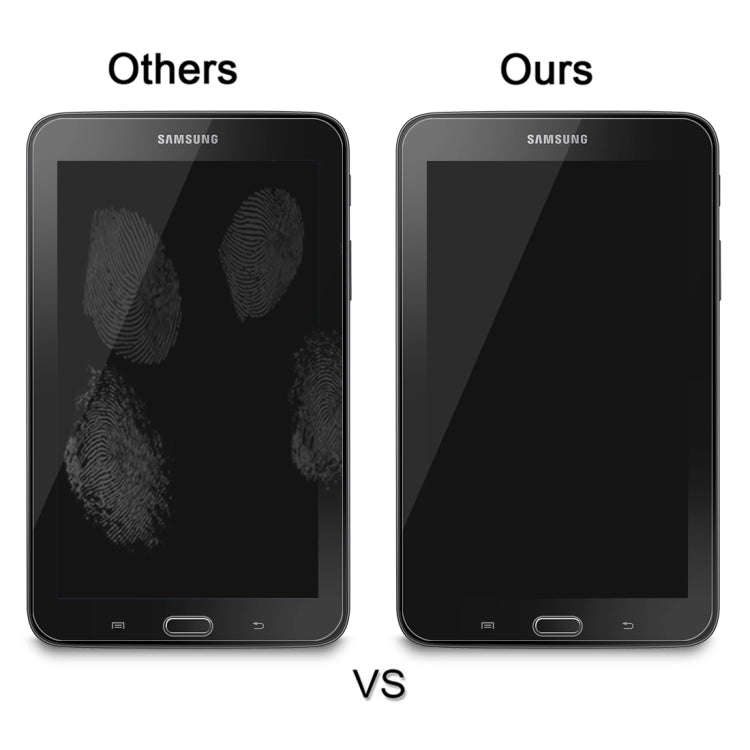 0.4mm 9H+ Surface Hardness 2.5D Explosion-proof Tempered Glass Film for Galaxy Tab 3 Lite T110 / ...