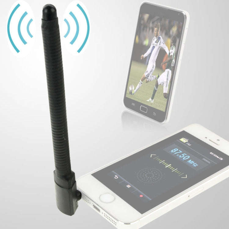 High Quality 6dBi 3.5mm Bending Style Mobile FM & TV Antenna, 6dBi 3.5mm