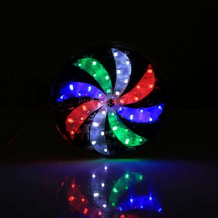 40 LEDs SMD 2835 Motorcycle Modified Windmill Colorful Light Fire Wheel Light Styling Flash Atmos...