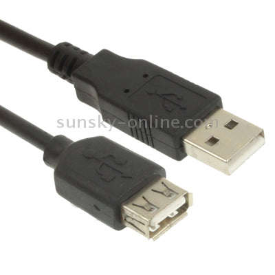 USB 2.0 AM to AF Extension Cable, Length: 1.5m, Length: 1.5m