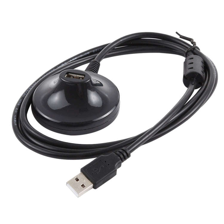 USB 2.0 AM to AF Extension Cable with Base, Length: 1.5m, With Base 1.5m