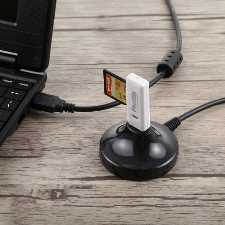 USB 2.0 AM to AF Extension Cable with Base, Length: 1.5m, With Base 1.5m