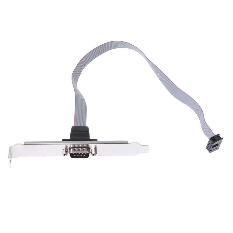 DB9 9pin Com Port host case Cable / RS232 port plate cable, Length: 36cm, RS232,Length: 36cm