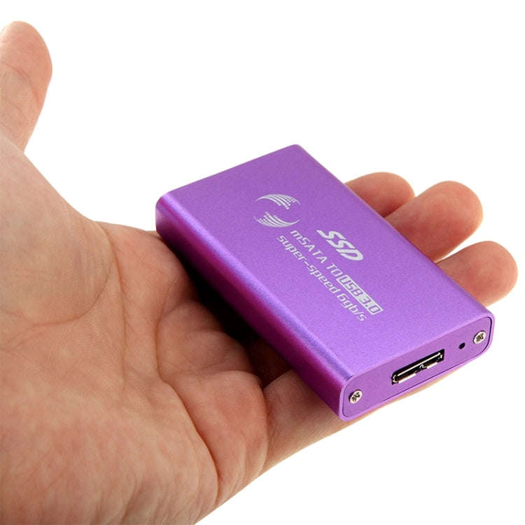 6gb/s mSATA Solid State Disk SSD to USB 3.0 Hard Disk Case