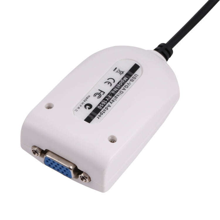 USB To VGA Multi-Monitor / Multi-Display Adapter, USB 2.0 External Graphics Card, USB 2.0