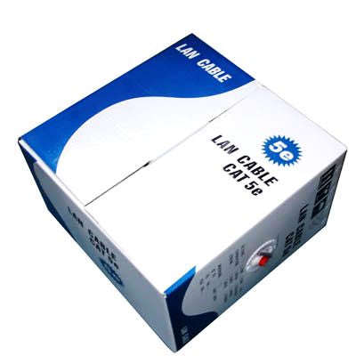 Lan Cable (CAT5E Data cable) Length: 305M, CAT5E CCA, Diameter: 0.35mm, CAT5E CCA, Diameter: 0.38...