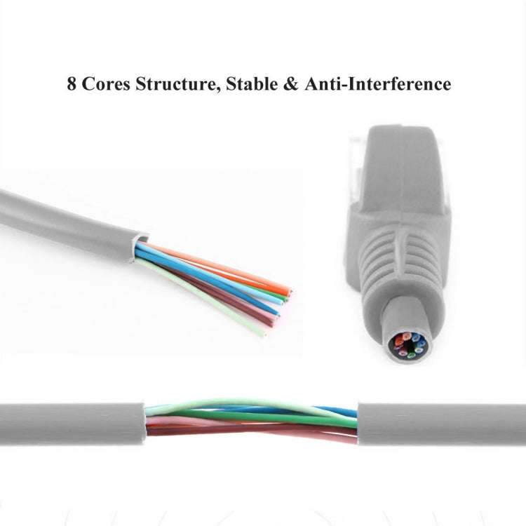 Cat5e Network Cable, Length: 1.5m, 1.5m Grey