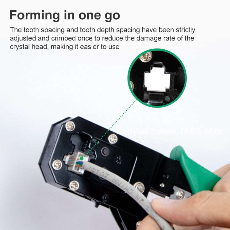 8P8C Handle Networking Crimper Pliers Tool, 8P8C/6P6C/4P4C/RJ11/RJ45/RJ12 Crimping Tool