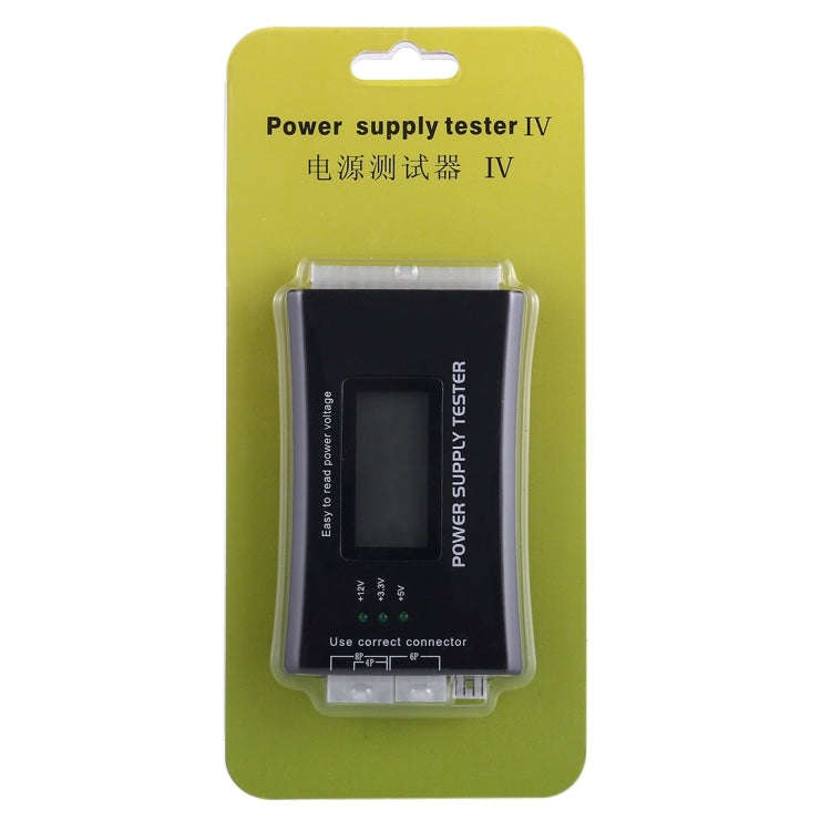 Digital LCD Display PC Computer 20/24 Pin Power Supply Tester Checker Power Measuring Diagnostic ...