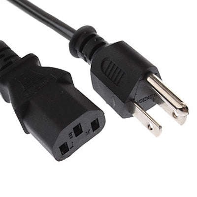 Universal US 3 Prong AC Power Cords for Desktop Computer Printer Monitor Plug, Cable Length: 1.2m...