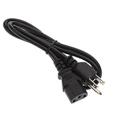 Universal US 3 Prong AC Power Cords for Desktop Computer Printer Monitor Plug, Cable Length: 1.2m...