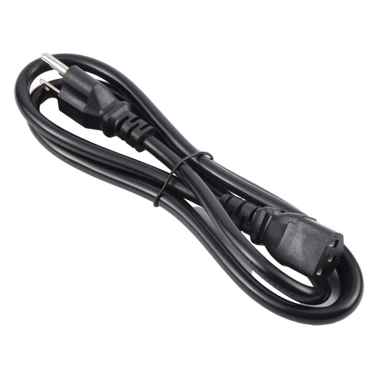 Universal US 3 Prong AC Power Cords for Desktop Computer Printer Monitor Plug, Length:1.5m, 1.5m