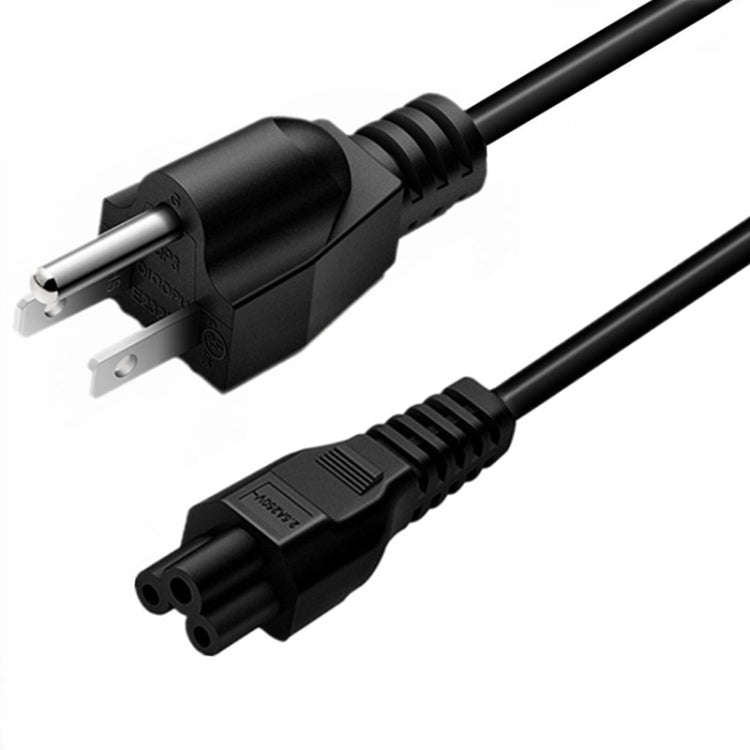 3 Prong Style US Notebook Power Cord, Cable Length: 1.2m, US Plug, Length:1.2m