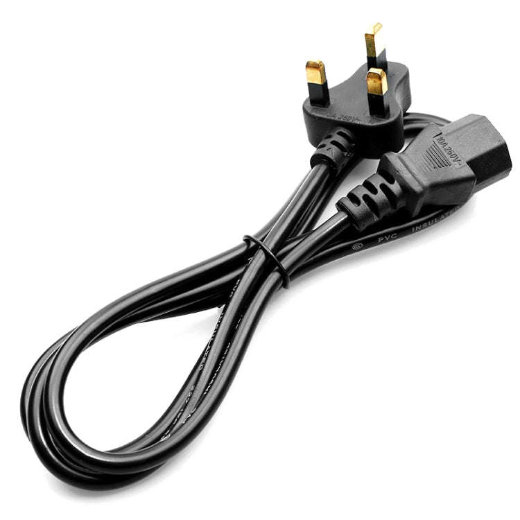 Small UK Power Cord, Cable Length: 1.5m, Small UK Plug, Length: 1.5m