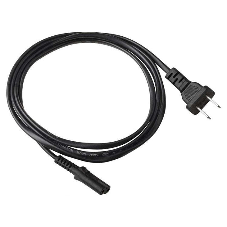 1.2m 2 Prong Style US Notebook Power Cord, US Plug, Length:1.2m