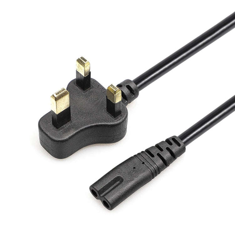 2 Prong Style Small UK Notebook Power Cord, Length: 1.2M, Small UK Plug, Length:1.2m