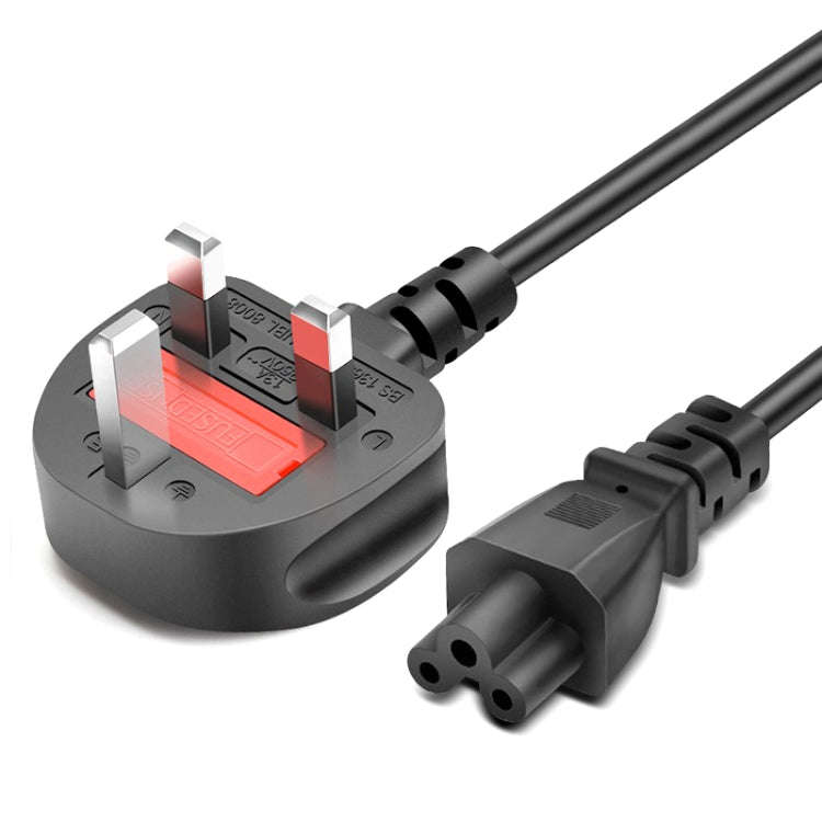 1.5m 3 Prong Style Big UK Notebook Power Cord, Big UK Plug, Length: 1.5m