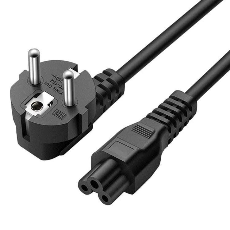 High Quality 3 Prong Style EU Notebook AC Power Cord, Length: 1.8m, 3 Prong Style EU Plug, Length...