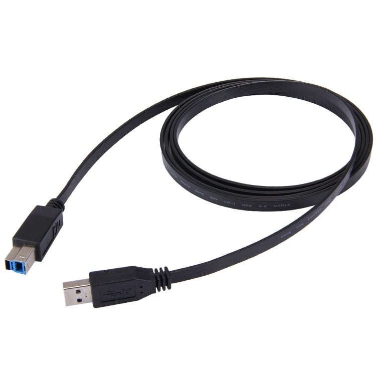 USB 3.0 AM to BM Cable, length: 1.8m, Length: 1.8m (Black)