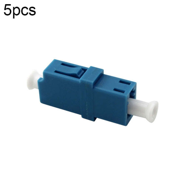 5pcs LC-LC Single-Mode Simplex Fiber Flange / Connector / Adapter / Lotus Root Device, Simplex Fi...