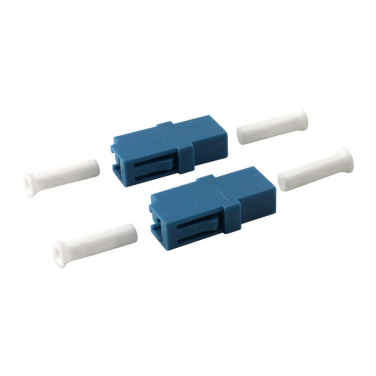 5pcs LC-LC Single-Mode Simplex Fiber Flange / Connector / Adapter / Lotus Root Device, Simplex Fi...
