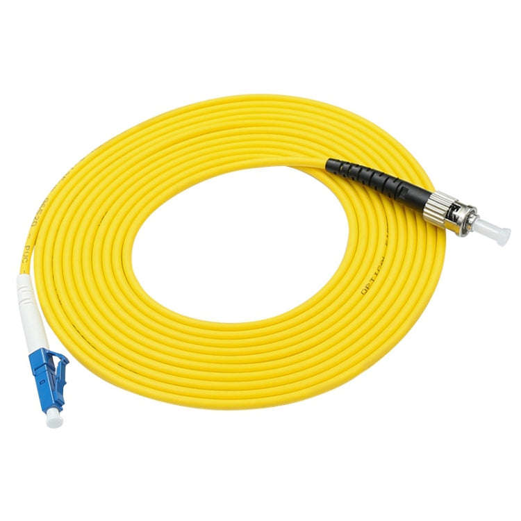 LC-ST Single-Core Single Mode Fiber Optic Jumper,Length: 3m, Single-Core Single Mode
