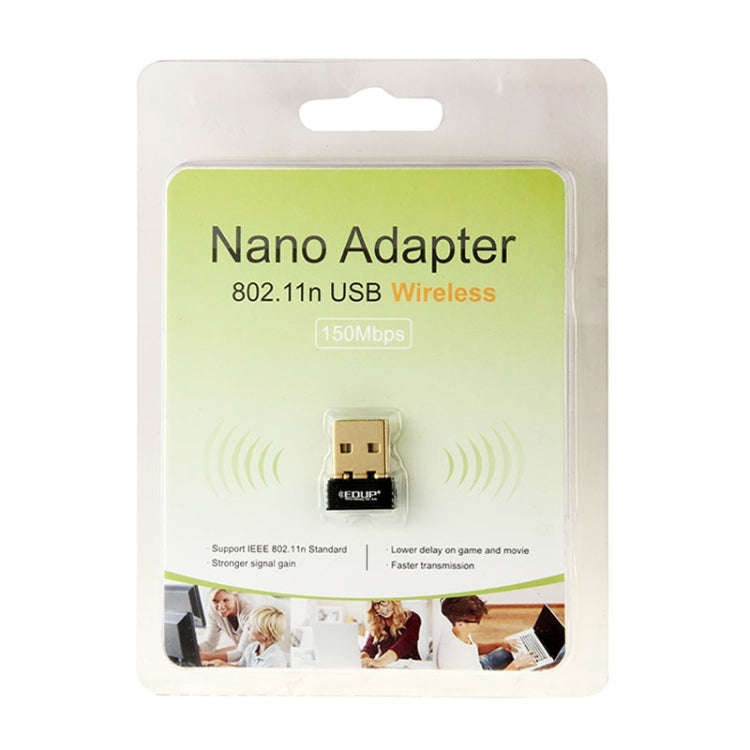 EDUP EP-8553 MTK7601 Chipset 150Mbps WiFi USB Network 802.11n/g/b LAN Adapter, EP-8553 150Mbps