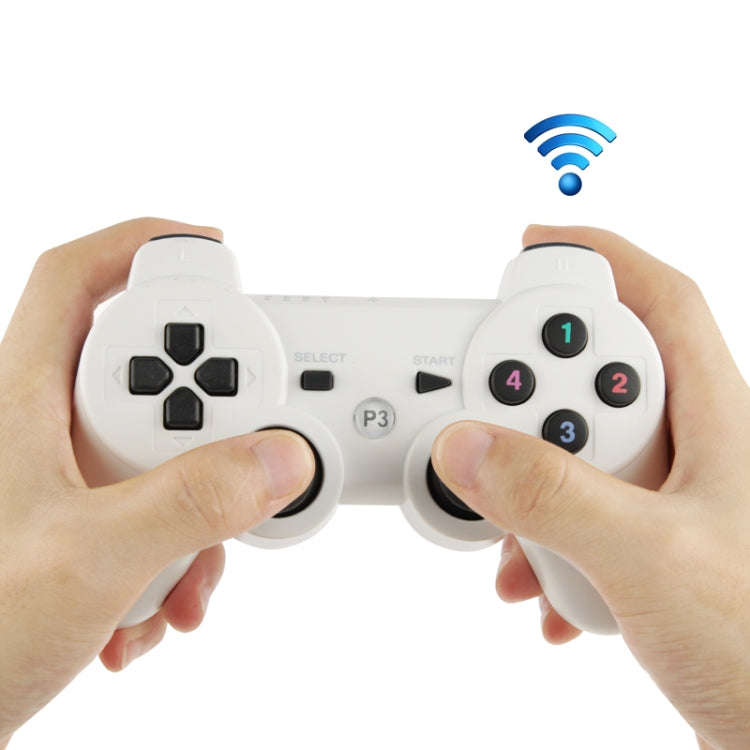 Double Shock III Wireless Controller, Manette Sans Fil Double Shock III for Sony PS3, Has Vibrati...
