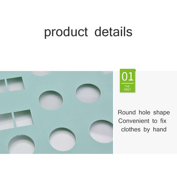 Durable Plastic Laundry Storage Fold Unique Clothing Shelves Stacked Board Organizer Tools, Rando...
