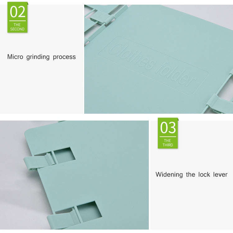 Durable Plastic Laundry Storage Fold Unique Clothing Shelves Stacked Board Organizer Tools, Rando...