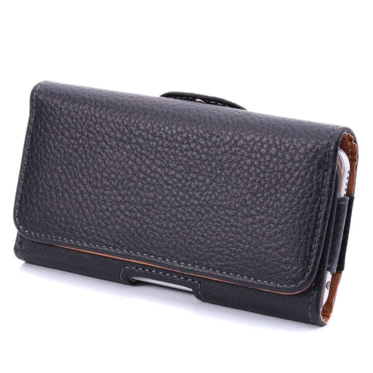 Litchi Texture Universal Horizontal Style Waist Bag for iPhone 6 / Galaxy S4 / i9500