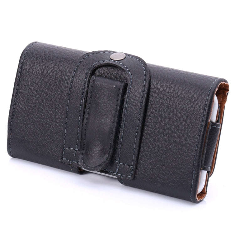 Litchi Texture Universal Horizontal Style Waist Bag for iPhone 6 / Galaxy S4 / i9500