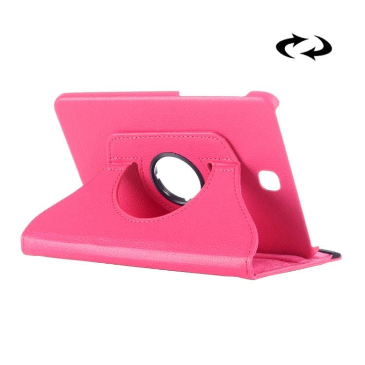 Litchi Texture 360 Degree Rotation Leather Case with multi-functional Holder for Galaxy Tab S2 8.0