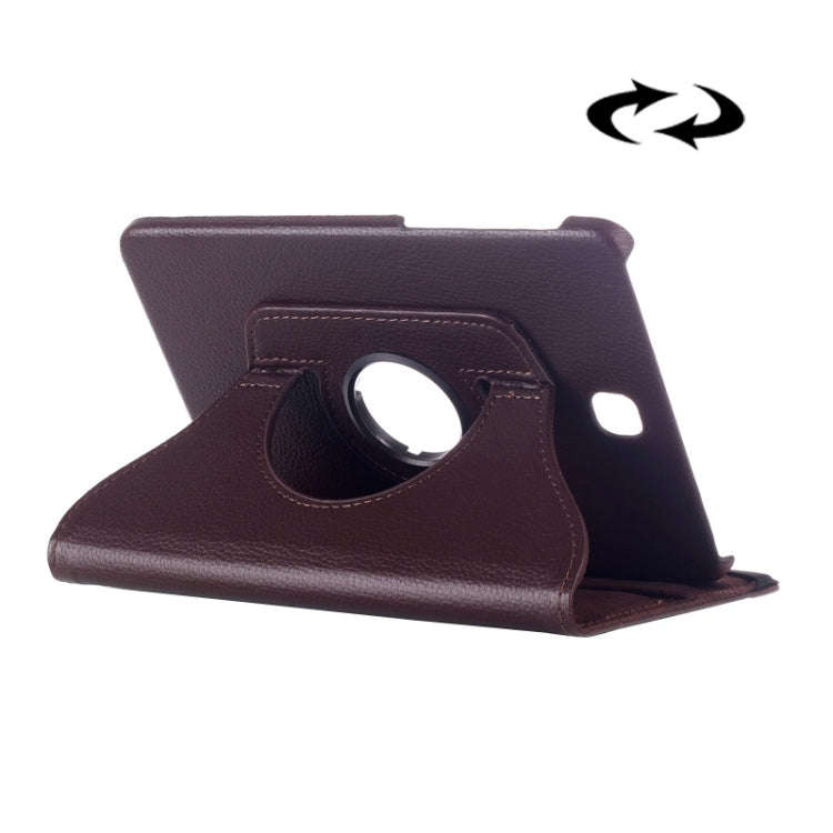 Litchi Texture 360 Degree Rotation Leather Case with multi-functional Holder for Galaxy Tab S2 8.0