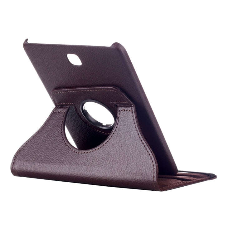 Litchi Texture 360 Degree Rotation Leather Case with multi-functional Holder for Galaxy Tab S2 8.0