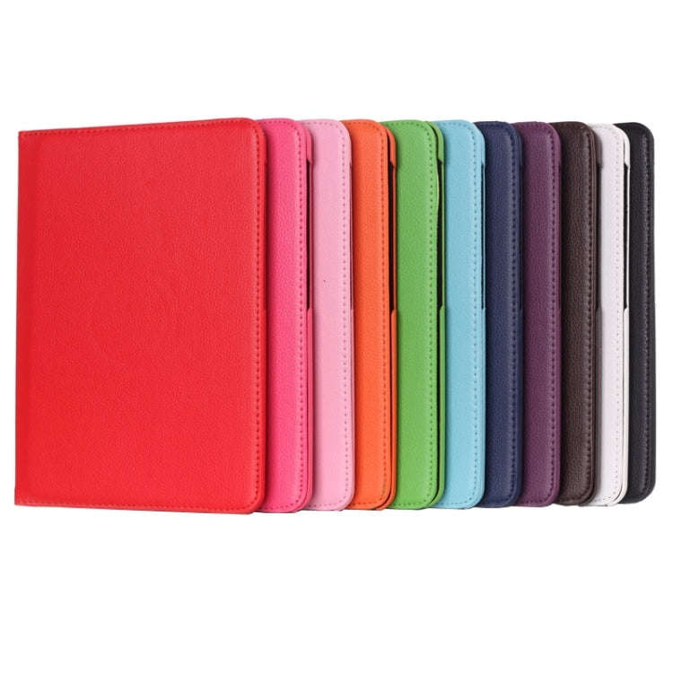 Litchi Texture 360 Degree Rotation Leather Case with multi-functional Holder for Galaxy Tab S2 9.7
