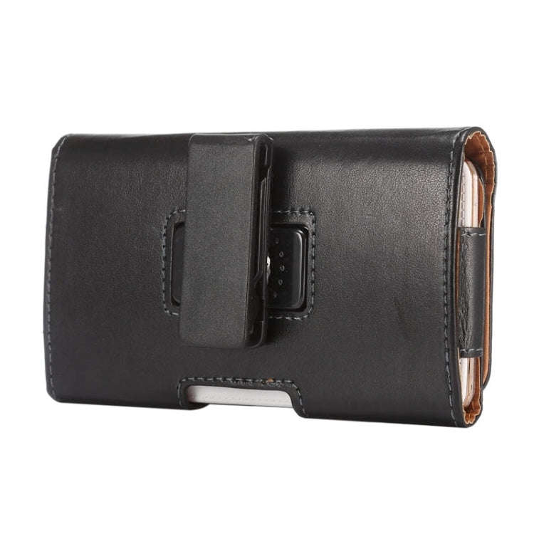 5.5 inch Sheepskin Texture Universal Rotatable Horizontal Style Leather Case with Belt Hole for G...