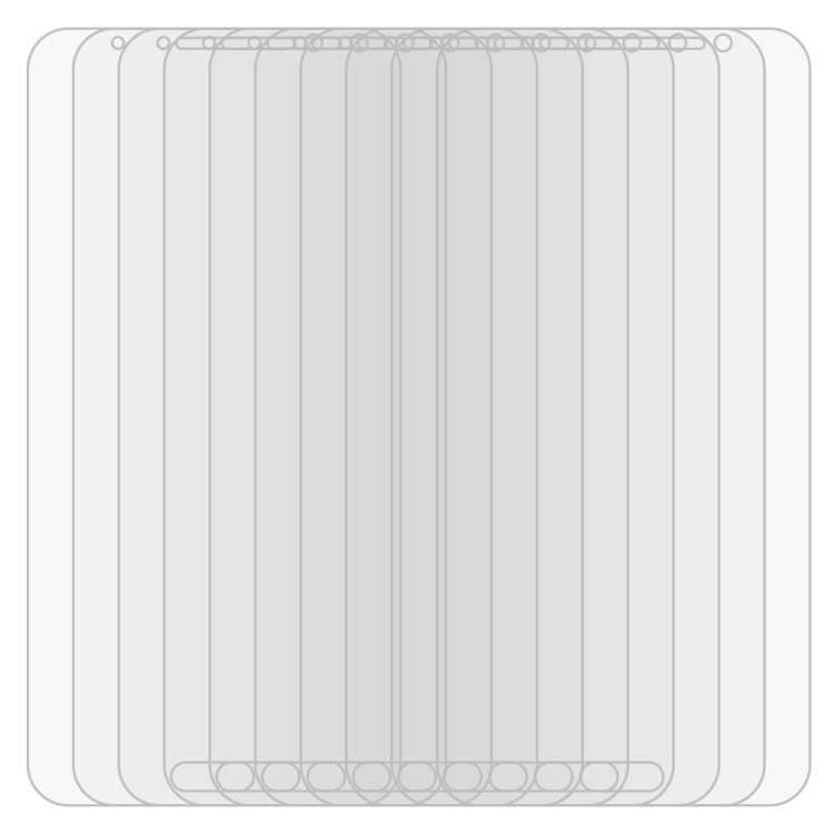 50 PCS HAWEEL 0.26mm 9H+ Surface Hardness 2.5D Explosion-proof Tempered Glass Film for Galaxy J7 ...